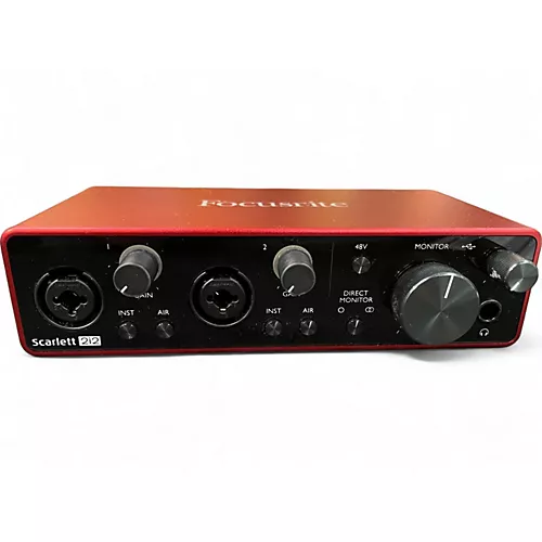 Used Focusrite Scarlett 2i2 4th Gen Audio Interface