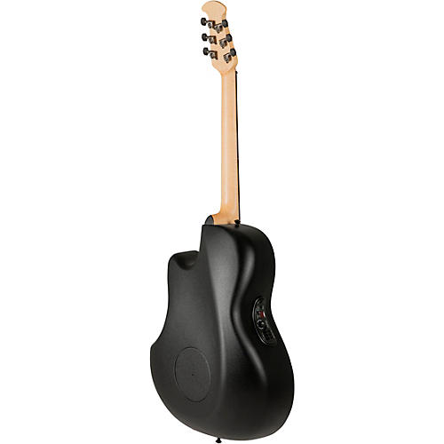 Ovation 2078TX-5-G Pro Series Elite TX Deep Contour Acoustic-Electric Guitar Textured Black