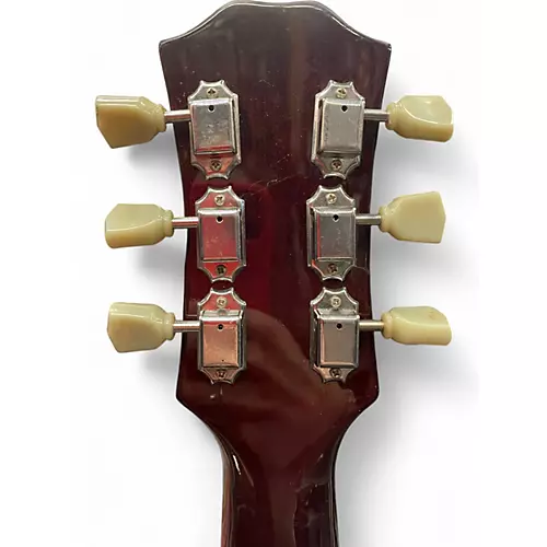 Used Stella Les Paul Red Electric Guitar Red