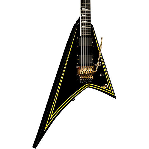 Jackson MJ Series Rhoads RR24-MG Electric Guitar White with Black Pinstripes