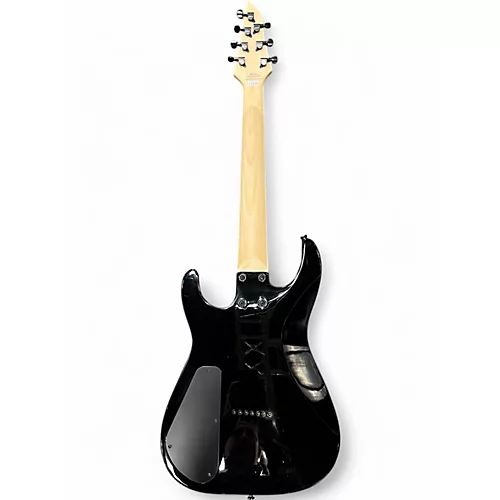 Used Jackson JS22-7 Dinky 7 String Black Solid Body Electric Guitar Black