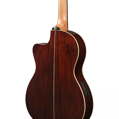 Ibanez GA Series GA34STCE Thinline Solid Top Classical Acoustic-Electric Guitar Natural