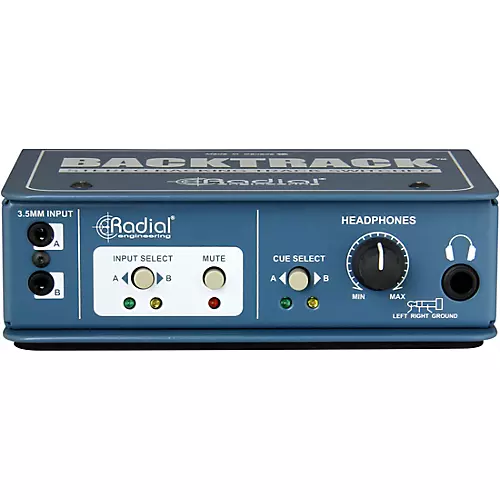 Radial Engineering Backtrack, Stereo Audio Switcher
