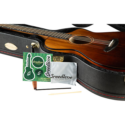 Breedlove Oregon All-Myrtlewood Limited-Edition Cutaway Concert Acoustic-Electric Guitar Sable
