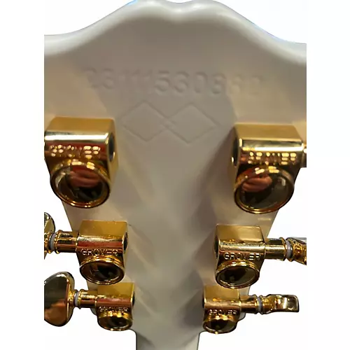 Used Epiphone Inspired by Gibson Custom 1963 Les Paul SG Custom With Maest Classic White Solid Body Electric Guitar Classic White