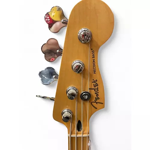 Used Fender Player Precision Bass Ocean Turquoise Electric Bass Guitar Ocean Turquoise