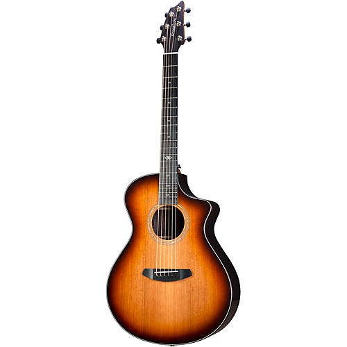 Breedlove Premier Redwood-East Indian Rosewood Concert CE Acoustic-Electric Guitar Edge Burst