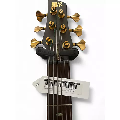 Used Ibanez SR1356B Natural Electric Bass Guitar Natural