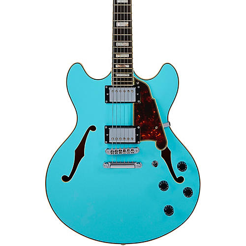 D'Angelico Premier DC Semi-Hollow Electric Guitar Dark Iced Tea Burst