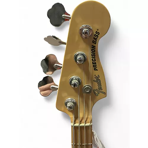 Used 2018 Fender American Performer Precision Bass SATIN LAKE PLACID BLUE Electric Bass Guitar SATIN LAKE PLACID BLUE