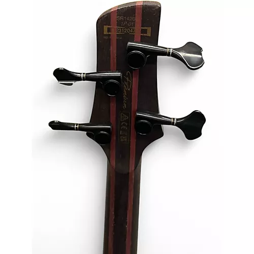 Used Ibanez SR1420B GREEN LOW GLOSS Electric Bass Guitar GREEN LOW GLOSS