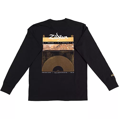 Zildjian Long Sleeve T-Shirt Medium Black