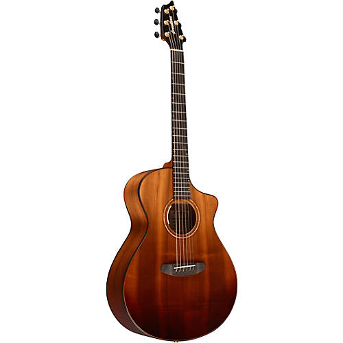 Breedlove Oregon All-Myrtlewood Limited-Edition Cutaway Concert Acoustic-Electric Guitar Sable