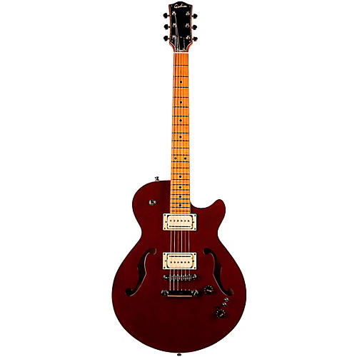 Godin Montreal Premiere Pro Hollowbody Electric Guitar Aztek Red