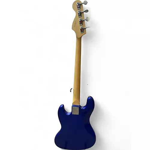 Used Squier Affinity Jazz Bass Blue Electric Bass Guitar Blue