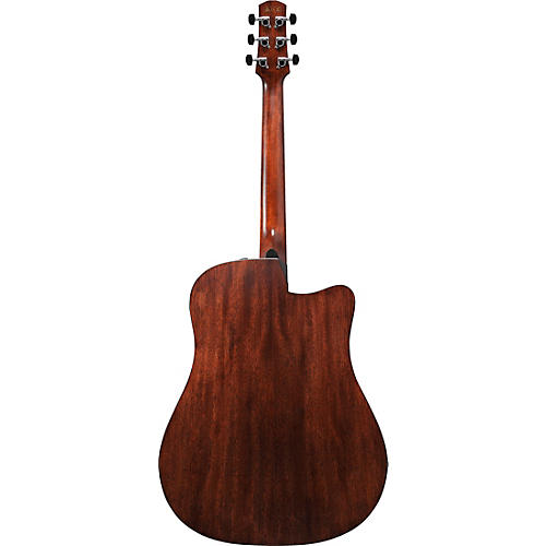 Ibanez AAD170LCE Advanced Cutaway Left-Handed Sitka Spruce-Okoume Dreadnought Acoustic-Electric Guitar Natural