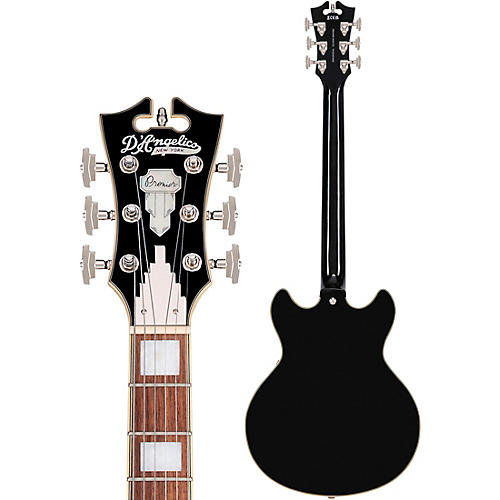 D'Angelico Premier Mini DC Semi-Hollow Electric Guitar Surf Green