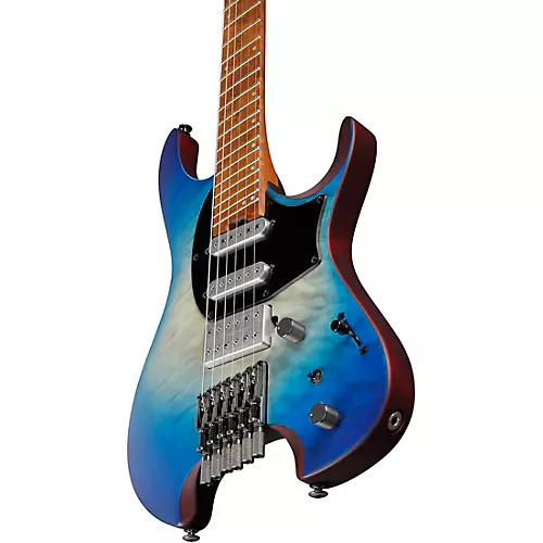 Ibanez QX Headless 6-String Electric Guitar Blue Sphere Burst Matte