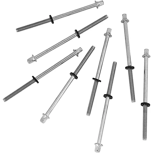 PDP by DW 8-Pack 12-24 Standard Tension Rods w/Nylon Washers 42mm