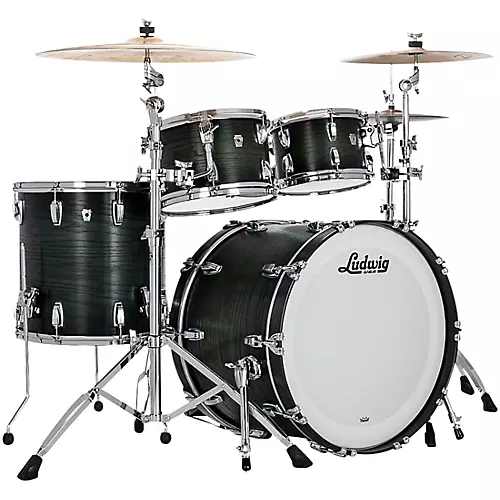 Ludwig Classic Oak 4-Piece Studio Shell Pack With 22