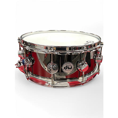 Used DW 14X4.5 Collector's Series Snare Nickel Over Brass Drum Nickel Over Brass 209