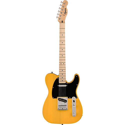 Squier Sonic Telecaster Maple Fingerboard Electric Guitar Butterscotch Blonde