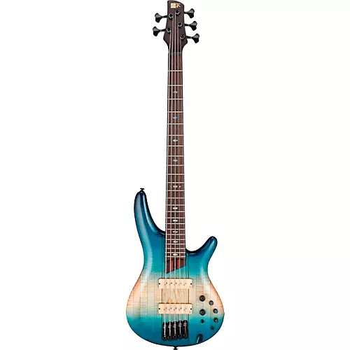 Ibanez SR5CMLTD 5-String Electric Bass Guitar Caribbean Islet Low Gloss