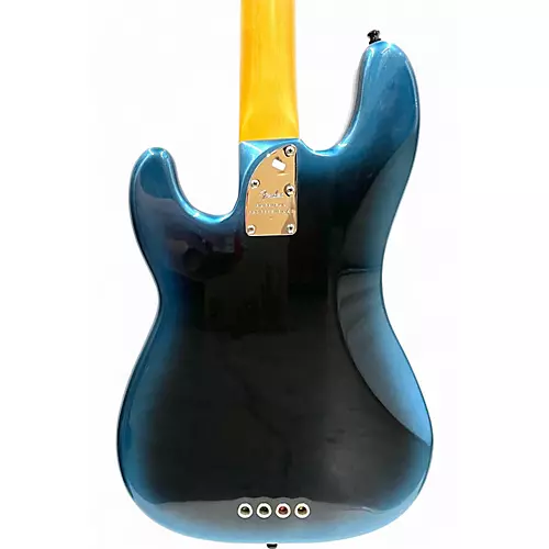 Used 2021 Fender AMERICAN PROFESSIONAL II PRECISION BASS 75TH COMMEMORATIVE DARK KNIGHT Electric Bass Guitar DARK KNIGHT