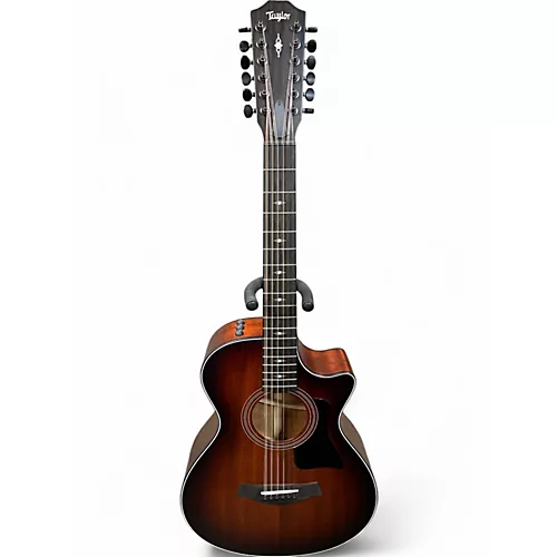 Used 2019 Taylor 362ce 12 Fret Shaded Edge Burst 12 String Acoustic Electric Guitar Shaded Edge Burst