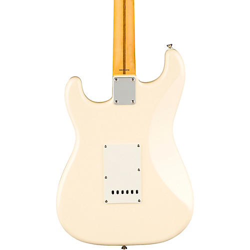 Fender JV Modified '60s Stratocaster Maple Fingerboard Electric Guitar Olympic White