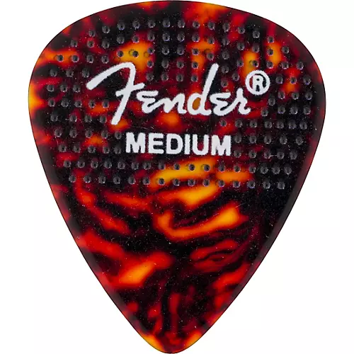 Fender 351 Dotted Celluloid Guitar Picks Thin 12 Pack