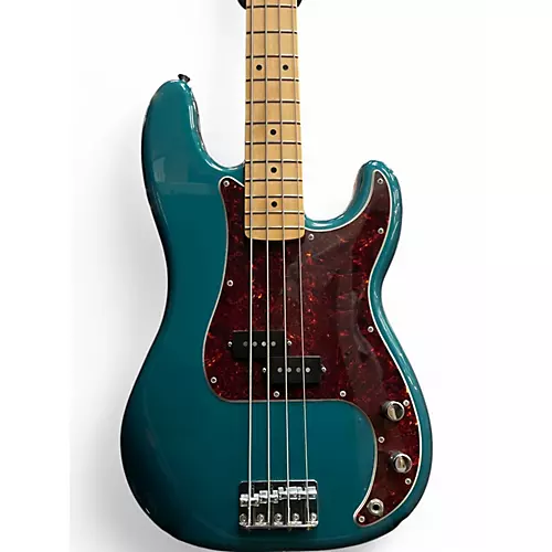 Used Fender Player Precision Bass Ocean Turquoise Electric Bass Guitar Ocean Turquoise