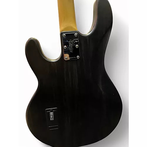 Used Sterling by Music Man Sub 4 Black Electric Bass Guitar Black