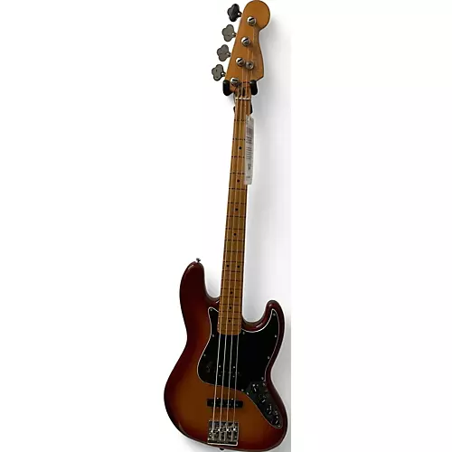 Used Fender Player Plus Active Jazz Bass Sienna Sunburst Electric Bass Guitar Sienna Sunburst