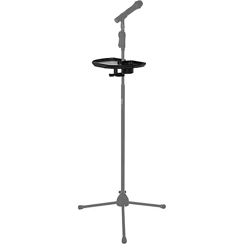 Gator GFW-MICACCTRAY Frameworks Extra Large Microphone Stand Accessory Tray with Drink Holder and Guitar Pick Tab
