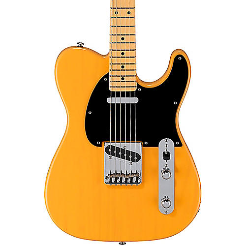 G&L Fullerton Deluxe ASAT Classic Alnico Electric Guitar Blonde