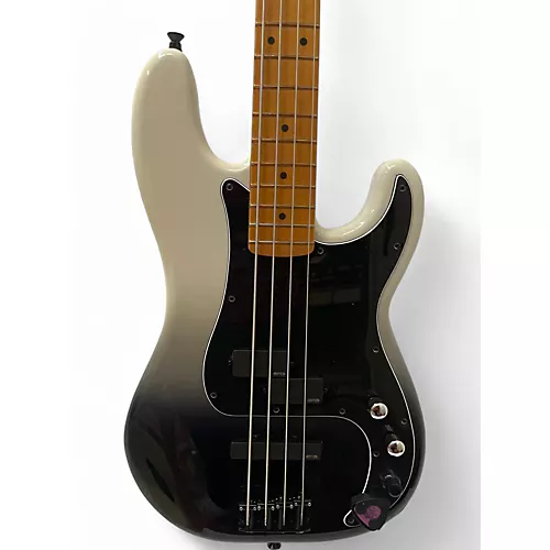 Used Fender Player Plus Active Precision Bass Silver Smoke Electric Bass Guitar Silver Smoke
