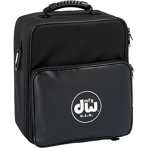 DW Colorboard Machined Direct Drive Double Bass Drum Pedal With Gun Metal Footboard