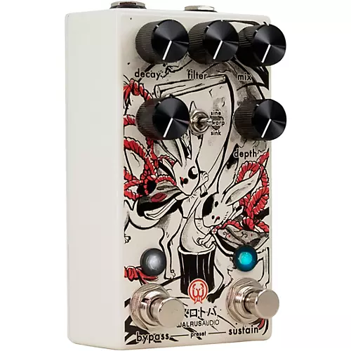 Walrus Audio Slotva Multi-Texture Reverb Reflections of Kamakura Series Effects Pedal White