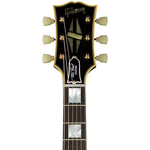 Gibson Custom 1954 Les Paul Custom Staple Pickup Reissue VOS Electric Guitar Ebony