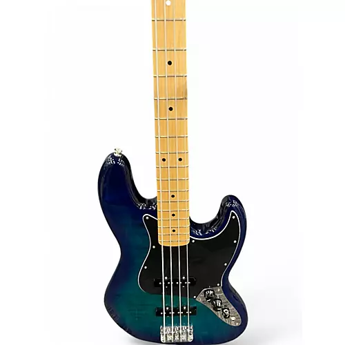 Used Fender Player Jazz Bass Blue Burst Electric Bass Guitar Blue Burst