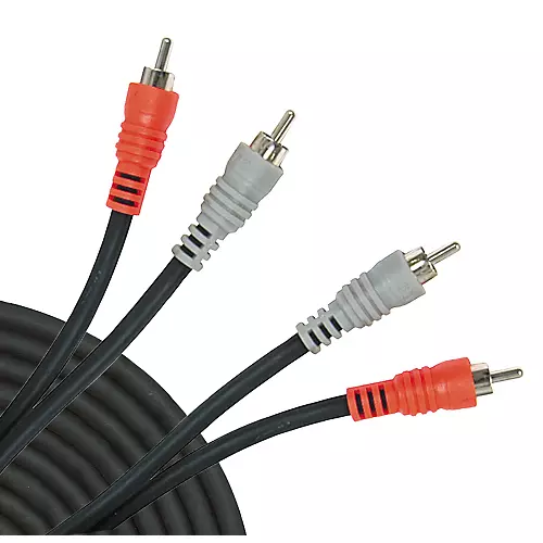 Hosa CRA-201 Dual RCA-RCA Cable 9.9 ft.