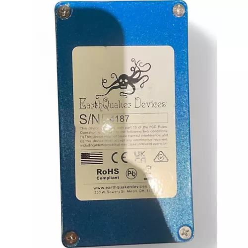 Used EarthQuaker Devices Aqueduct Vibrato Effect Pedal