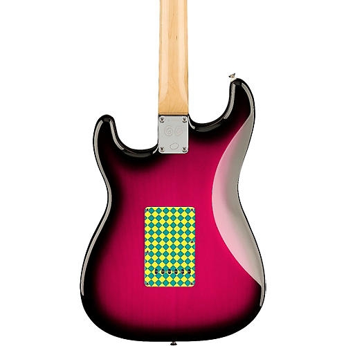 Fender Steve Lacy People Pleaser Stratocaster Electric Guitar Chaos Burst