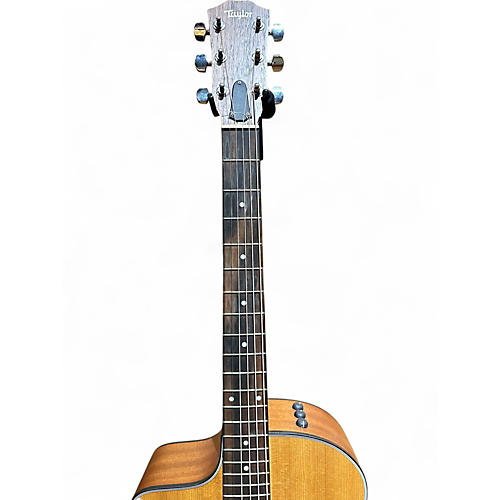 Used Taylor 114CE Left Handed Natural Acoustic Electric Guitar Natural