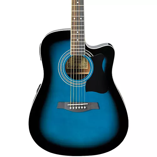 Ibanez V70CE Dreadnought Acoustic-Electric Guitar Pack Black