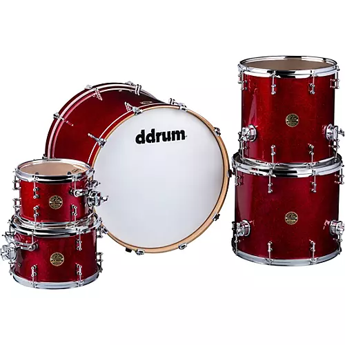 ddrum Dios 5-Piece Shell Pack Black Satin