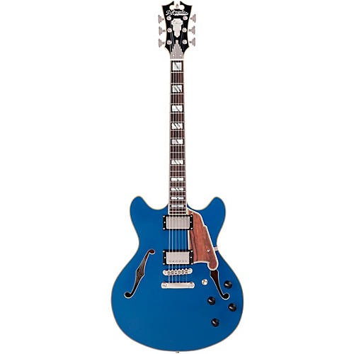 D'Angelico Deluxe Series DC Limited Edition Semi-Hollow Electric Guitar Rust