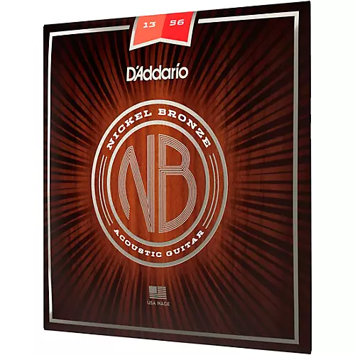 D'Addario NB1356 Nickel Bronze Medium Acoustic Strings