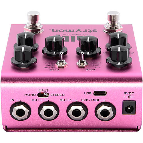 Strymon DIG V2 Dual Digital Delay Effects Pedal Pink